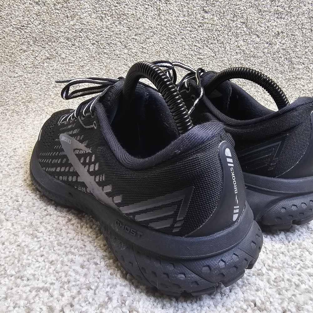 Brooks Ghost 13 Black Women's Sz 9 2A Narrow Running Shoes ~ Has Defects - Picture 7 of 14